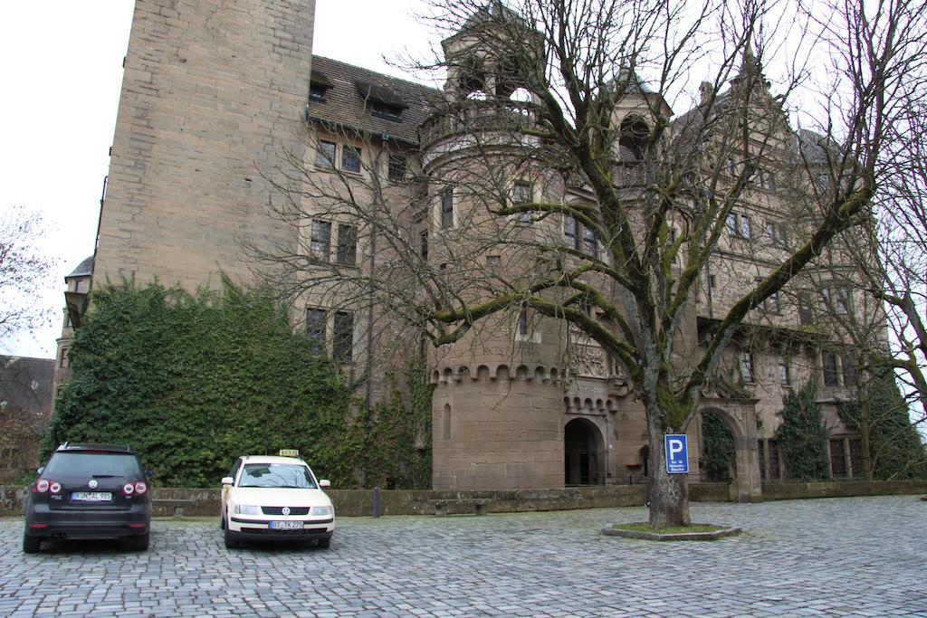 Hotel Am Schloss Neuenstein Neuenstein  Kültér fotó